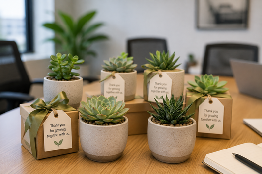 Corporate and Office Plants — Why Succulents Are the Best Choice for Your Workplace