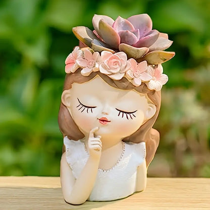 Fairy Princess Planter - 11cmH