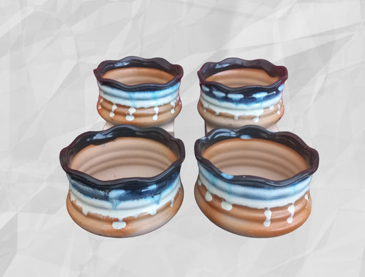 Wavy Horizon Pot Set