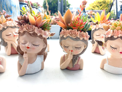 Fairy Princess Succulent Pots 11cm - Return Gifts / Souvenir Gifts