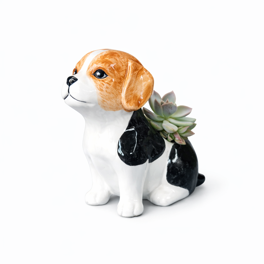 Beagle Dog Succulent pot - For Pet lovers❤️