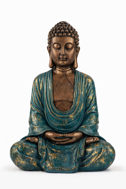 Tranquil Meditating Buddha Statue