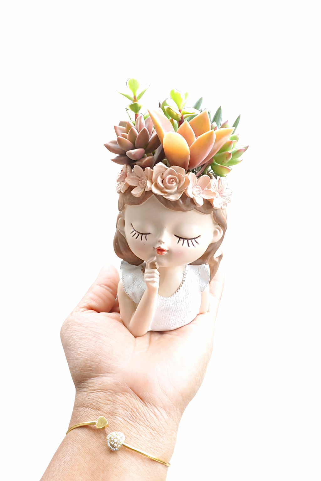 Luxury Fairy Princess Succulent Pots – Elegant Return Gifts