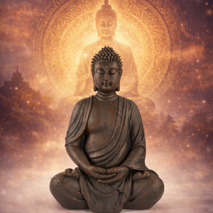 Serene Meditating Buddha Statue – 40cm H