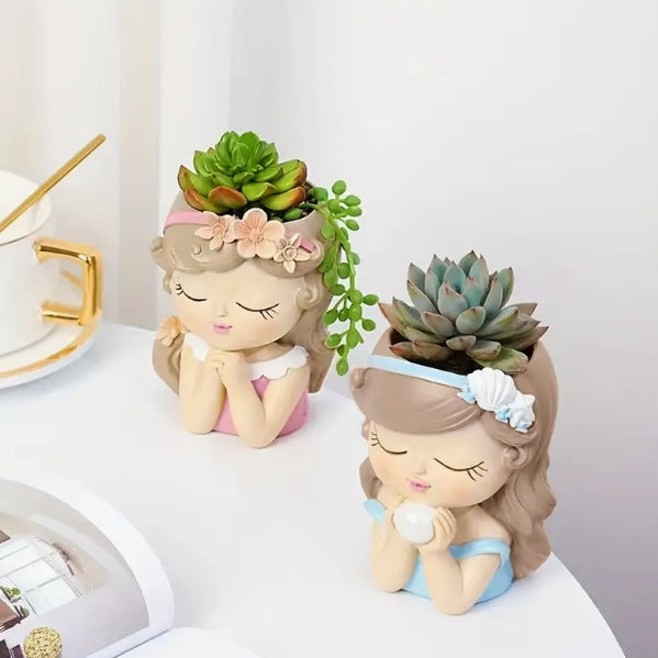 Fairy Girl Planters - 11cmH