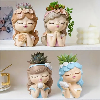 Fairy Girl Planters - 11cmH