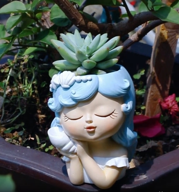 Fairy Girl Planters - 11cmH