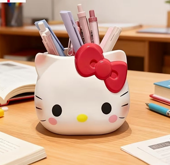 🌸 Hello Kitty Style Planter & Desk Organizer – Cute Home Décor