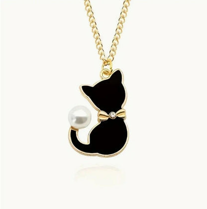 Cat Pearl Chain