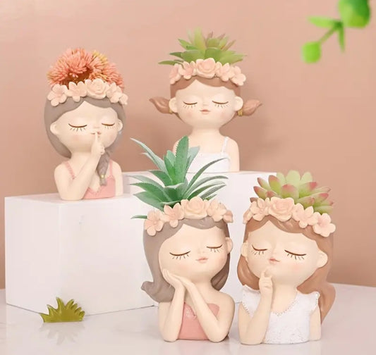 Fairy Princess Planter - 11cmH