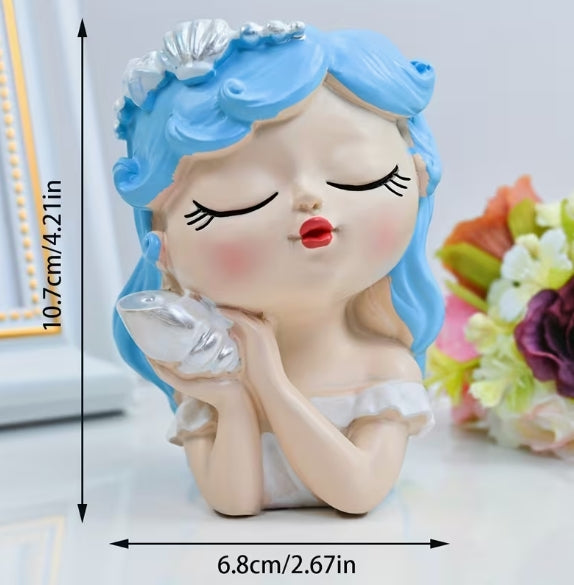 Conch Princess Pot – 11cm H