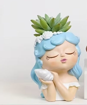 Conch Princess Pot – 11cm H