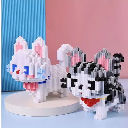 Delightful Cat-Themed Building Block Sets for Cat Lovers