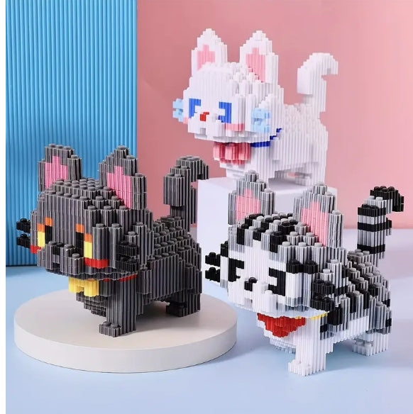 Delightful Cat-Themed Building Block Sets for Cat Lovers