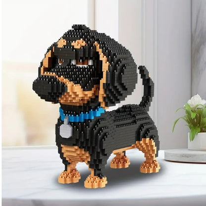 Cute Dachshund Dog - Building Block Sets for Dog lovers