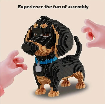 Cute Dachshund Dog - Building Block Sets for Dog lovers