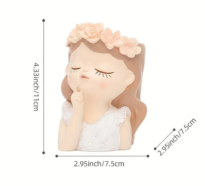 Fairy Princess Planter – Fantasy Girl Pot 11cm