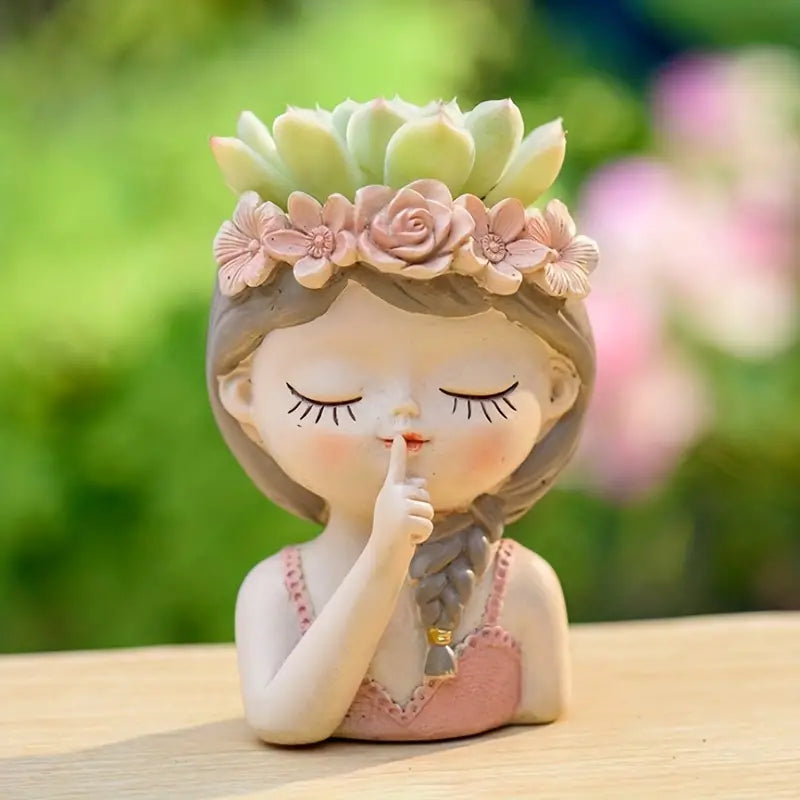 Fairy Princess Planter - 11cmH