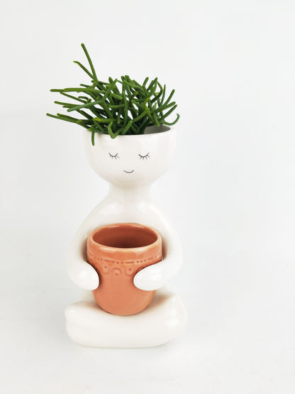 URBAN - Person holding a Pot - Rose